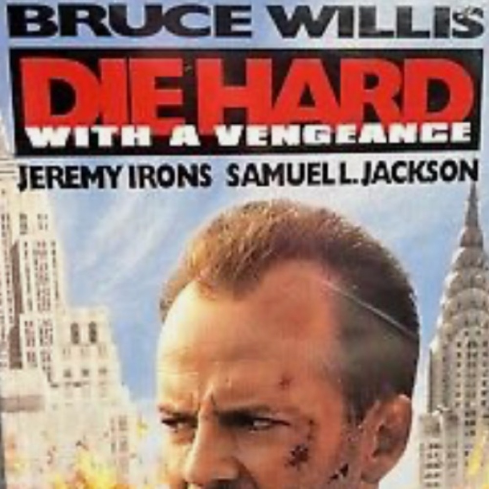 EUC Bruce Willis “Die Hard” VHS, Released 1996